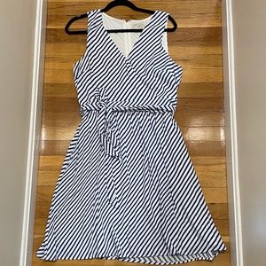 Blue & White striped Loft Dress